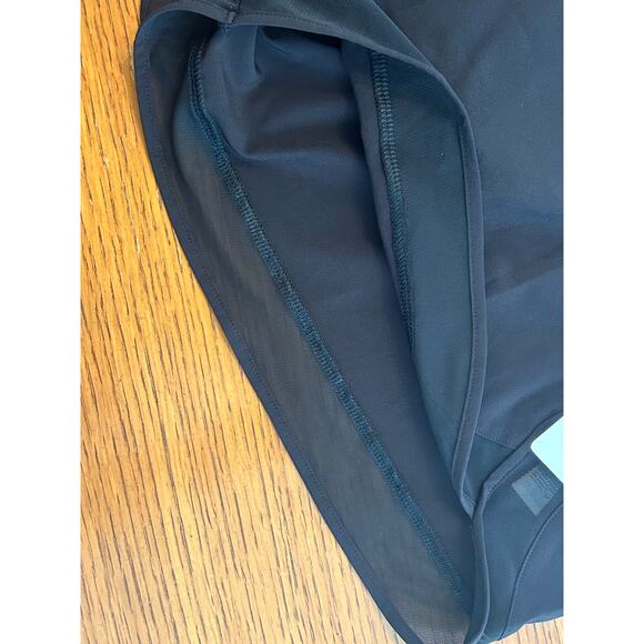 NEW ATHLETA MESH RACER RUN MID RISE 4 SHORT BLACK SIZE M - Picture 7 of 10